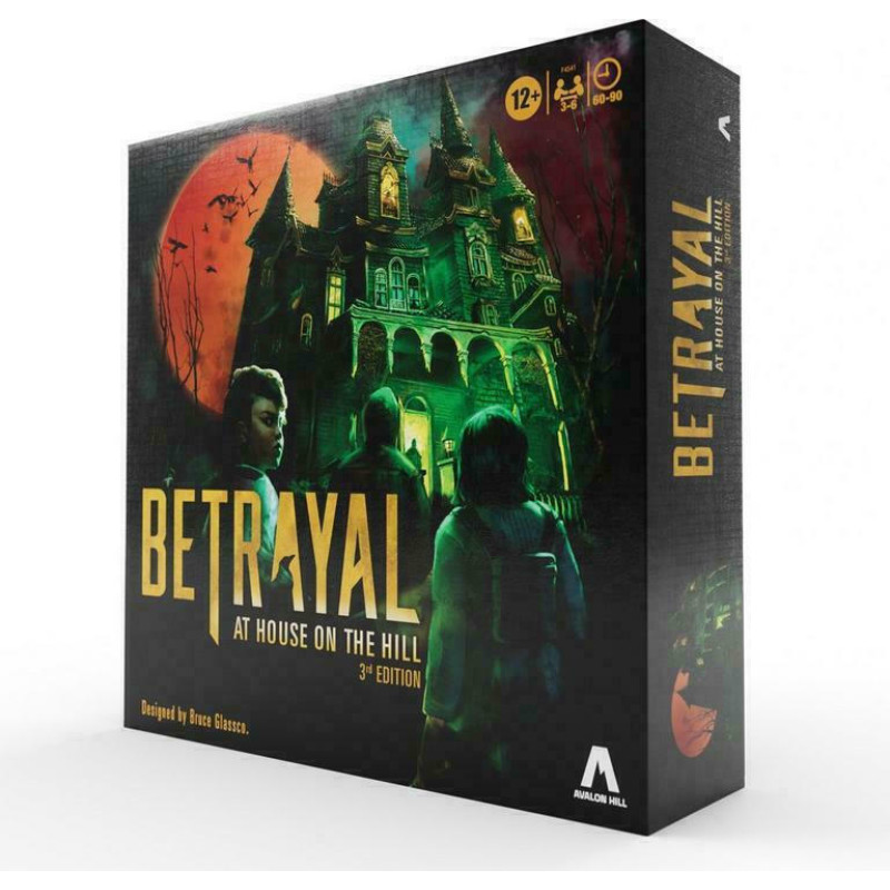 Hasbro Avalon Hill Board Game - Betrayal At House on the Hill (3rd Edition) (English Language) (F4541)