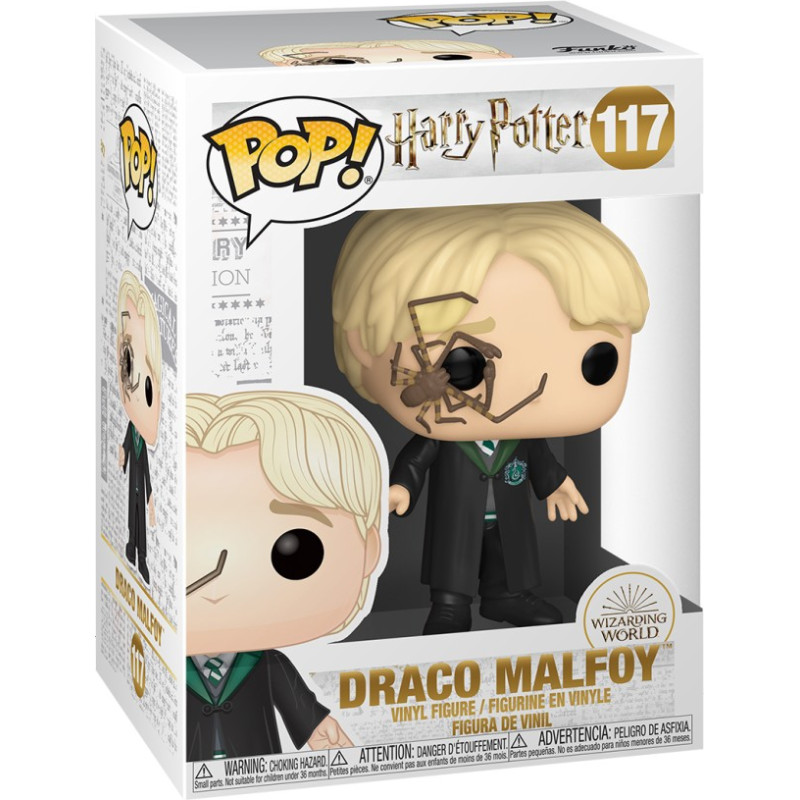 Funko Pop! Harry Potter: Wizarding World - Draco Malfoy with Whip Spider #117 Vinyl Figure