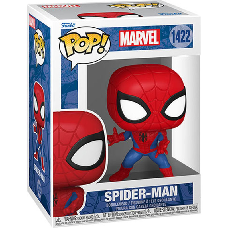 Funko Pop! Marvel: New Classics - Spider-Man #1422 Bobble-Head Vinyl Figure