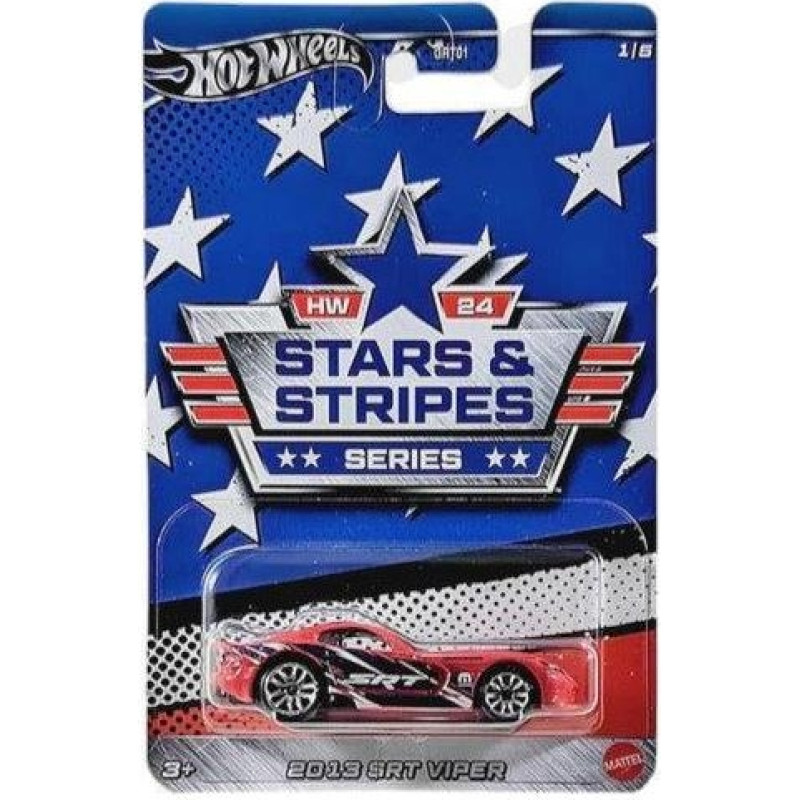 Mattel Hot Wheels®: Stars  Stripes Series - 2013 SRT Viper (HRW62)