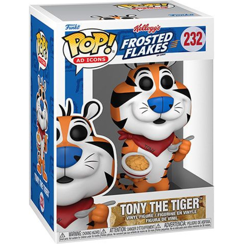 Funko Pop! AD Icon: Kelloggs Frosted Flakes - Tony the Tiger (84) #232 Vinyl Figure