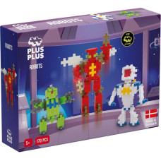 Giochi Preziosi Plus-Plus: Learn To Build - Robots 170pcs (Glow in the Dark) (PLS3828)