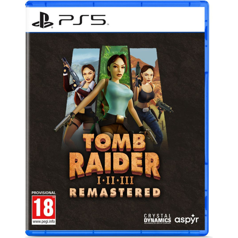 Aspyr PS5 Tomb Raider I-III Remastered Starring Lara Croft