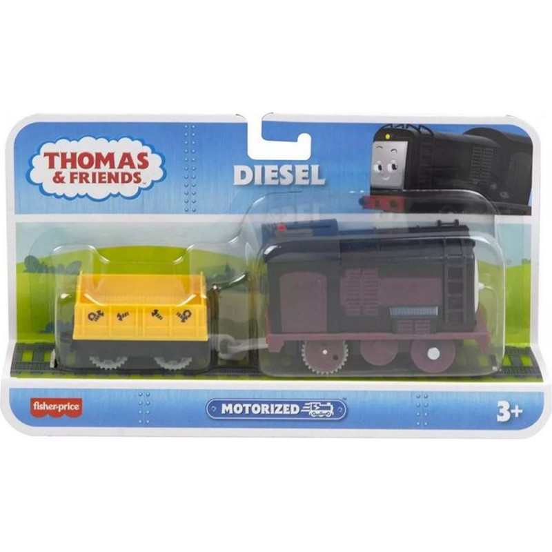 Mattel Fisher-Price Thomas  Friends Motorized - Diesel Train with Wagon (HDY64)