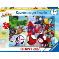 Ravensburger Giant Floor Puzzle Marvel: Spidey and his Amazing Friends - An Amazing Team (24pcs) (31825)