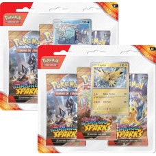 Pokemon TCG Scarlet & Violet - Surging Sparks - 3-Pack Blister Box (12)