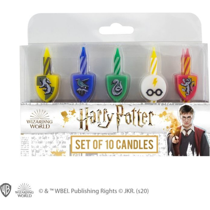 Cinereplicas Harry Potter Candles Set of 10 birthday Harry Potter logo