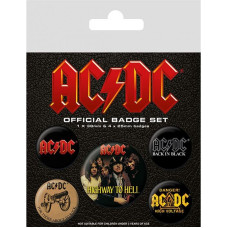 Pyramid Badge Pack AC/DC (LOGO)