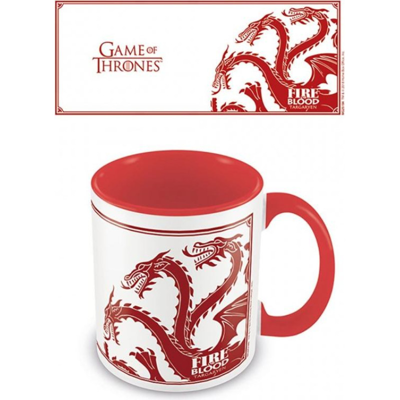 Pyramid Mug Game Of Thrones (Targaryen) Red