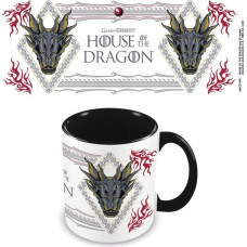 Pyramid Mug House of the Dragon (Ornate) Black Coloured Inner