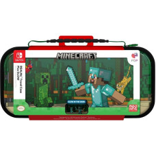 PDP Travel Case Plus GLOW - MINECRAFT FOREST BATTLE Switch