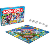 Winning Moves : Monopoly - Sonic Board Game (WM04624-EN1)