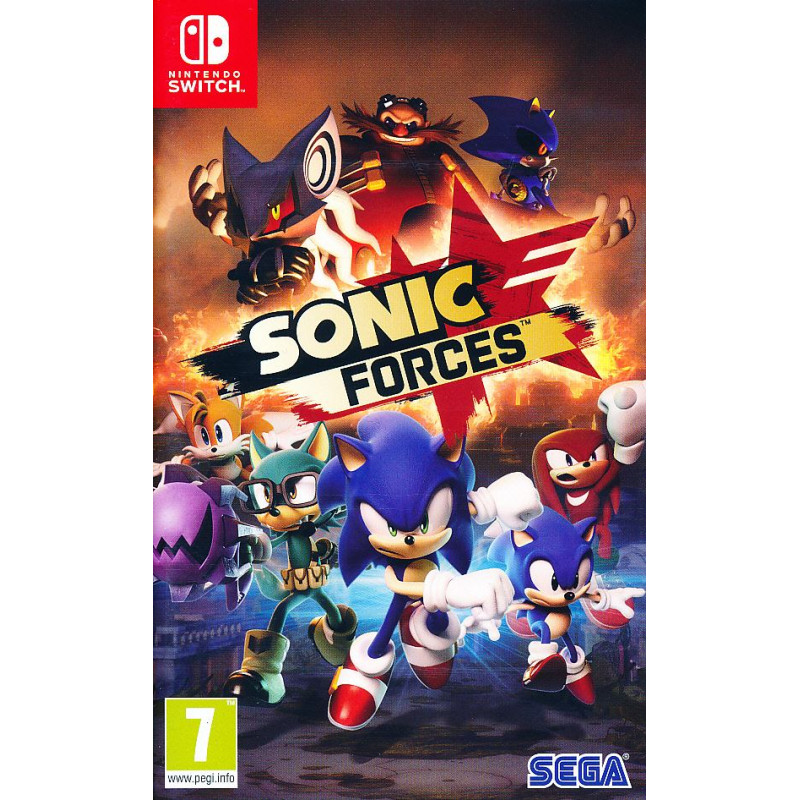 Sonic Forces Switch video spēle