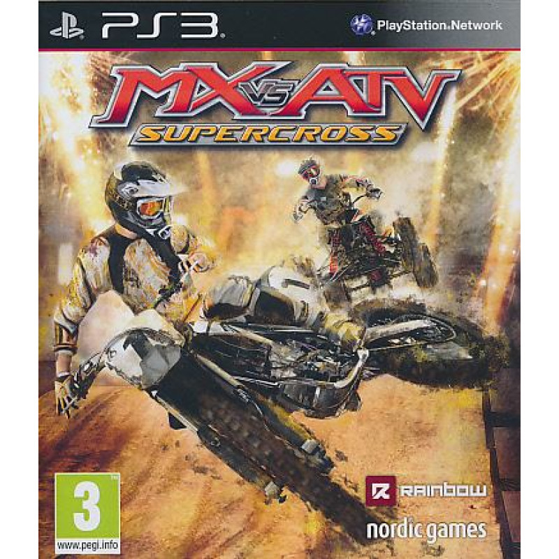 MX vs ATV Supercross Playstation 3 (PS3) video spēle