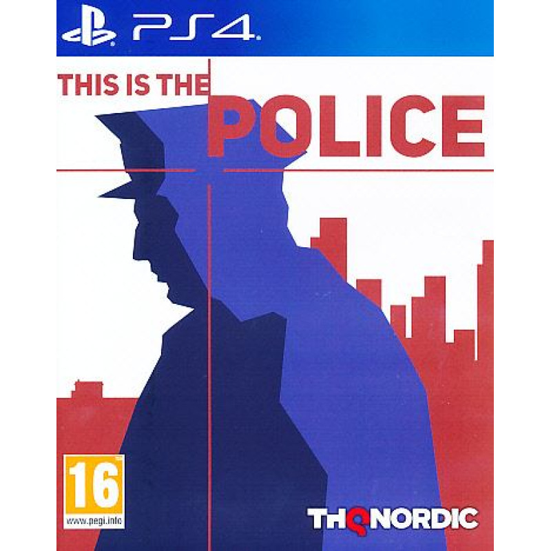 This is the Police Playstation 4 (PS4) video spēle