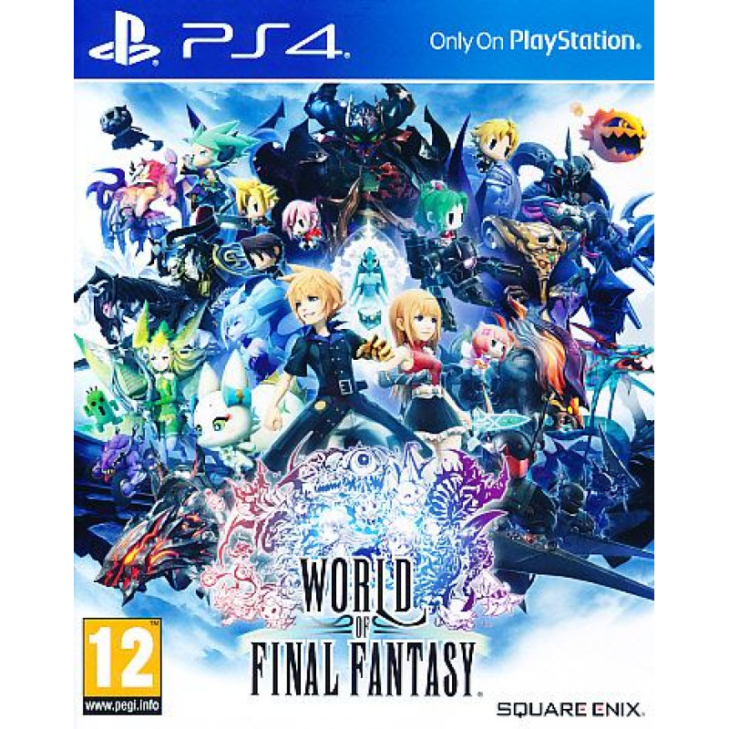 World of Final Fantasy Playstation 4 (PS4) video spēle