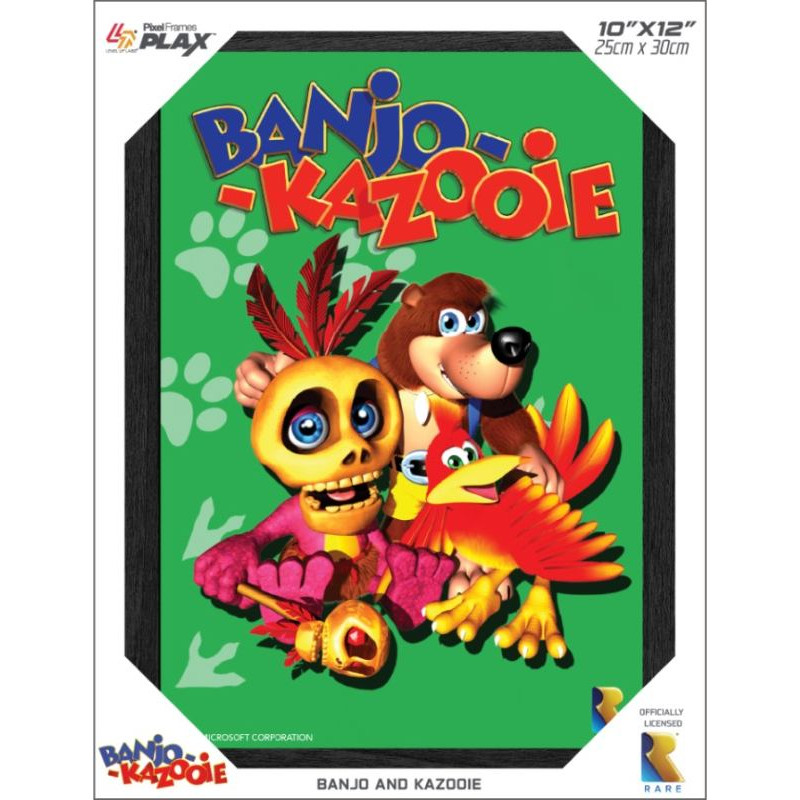 Pixel Frames Plax Banjo-Kazooie