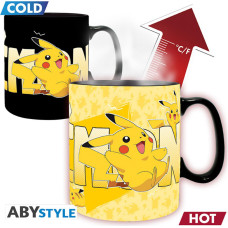 Abysse Nintendo: Pokemon - Pikachu Heat Change Mug (460ml) (ABYMUGA153)