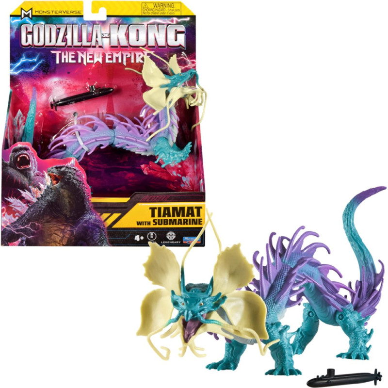 Giochi Preziosi Godzilla X Kong: The New Empire - Tiamat with Submarine Action Figure 15cm (MN303800)