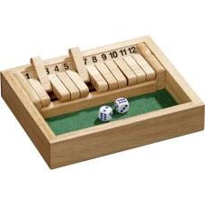 Philos Shut the Box, 12 numbers, small, travel game, FSC 100% spēle 3184