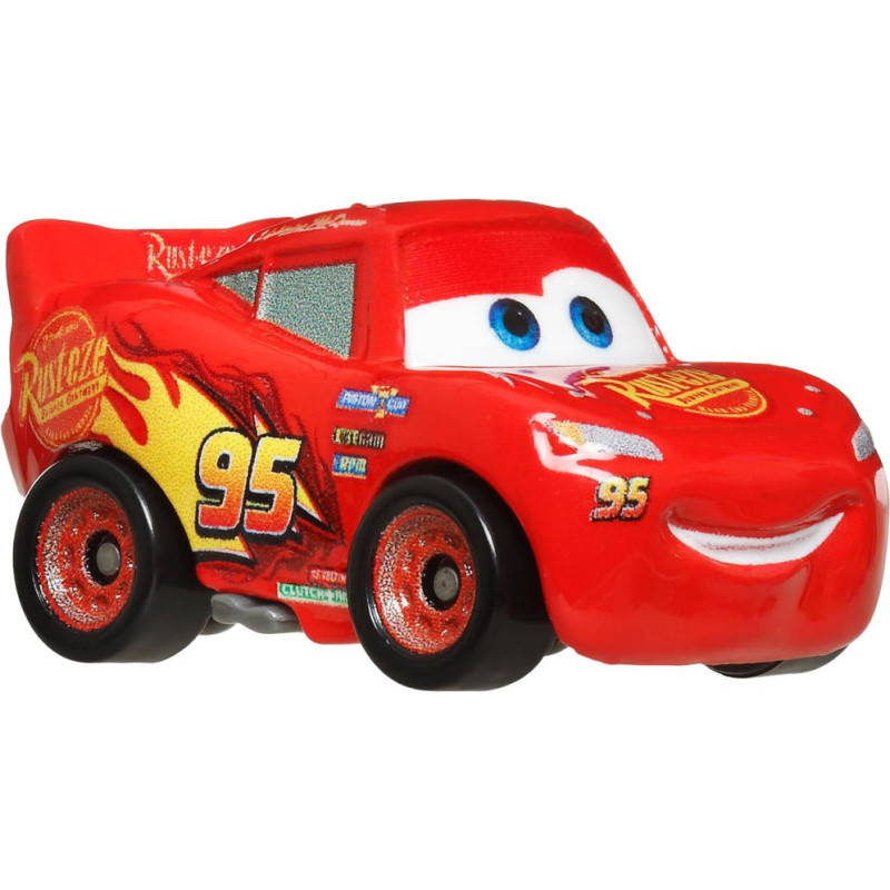 Mattel Disney Cars: Mini Racers - Lightning McQueen Vehicle (JDJ42)