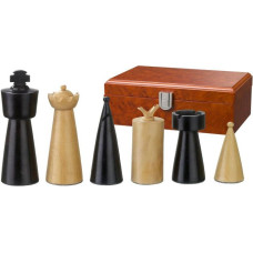 Philos Chess pieces Domitian, king height 90 mm, in wooden box šaha figūras 2231