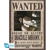 Abysse : One Piece - Wanted Mihawk Wano Chibi Poster (52X38) (GBYDCO627)