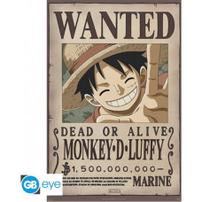 Abysse : One Piece - Wanted Luffy New 2 Maxi Poster (91.5X61) (ABYDCO583)