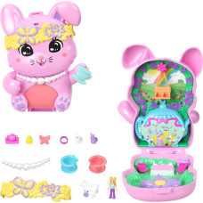Mattel Polly Pocket: Tiny Worlds - Tea Party Bunny Playset (JCR40)