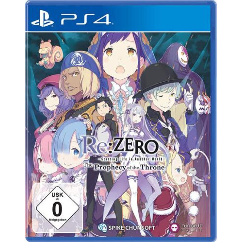 PS4 RE:Zero Prophecy of the Throne Playstation 4 video spēle