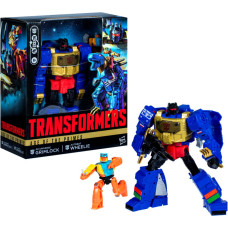 Hasbro Fans Transformers: Age of Primes Leader Class - G2 Universe Grimlock & Autobot Wheelie 2-Pack Action Figures (19cm) (G0487)