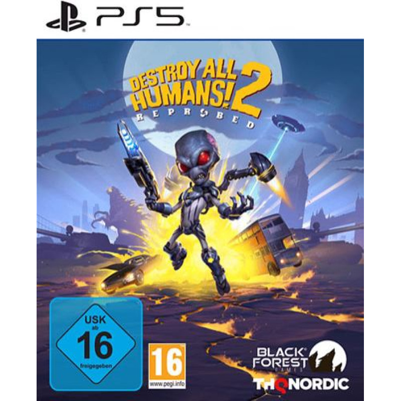 PS5 Destroy All Humans 2 Reprobed Playstation 5 video spēle