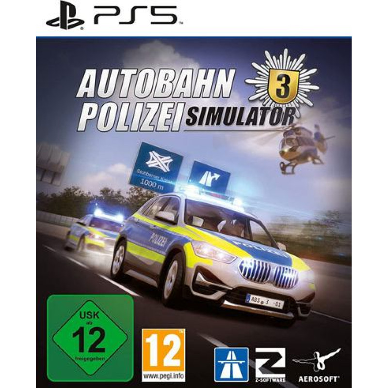 PS5 Autobahn Police Simulator 3 Playstation 5 video spēle