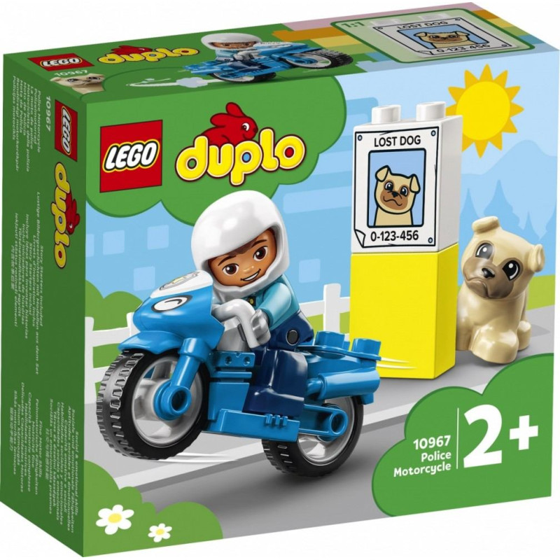 Lego ® DUPLO® Town: Police Motorcycle (10967)