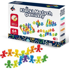 Askato Klocki małych geniuszy - liczmany 64 elementy