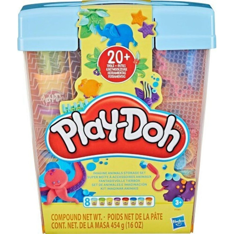 Hasbro Play-Doh - Imagine Animals Storage Set (F7381)