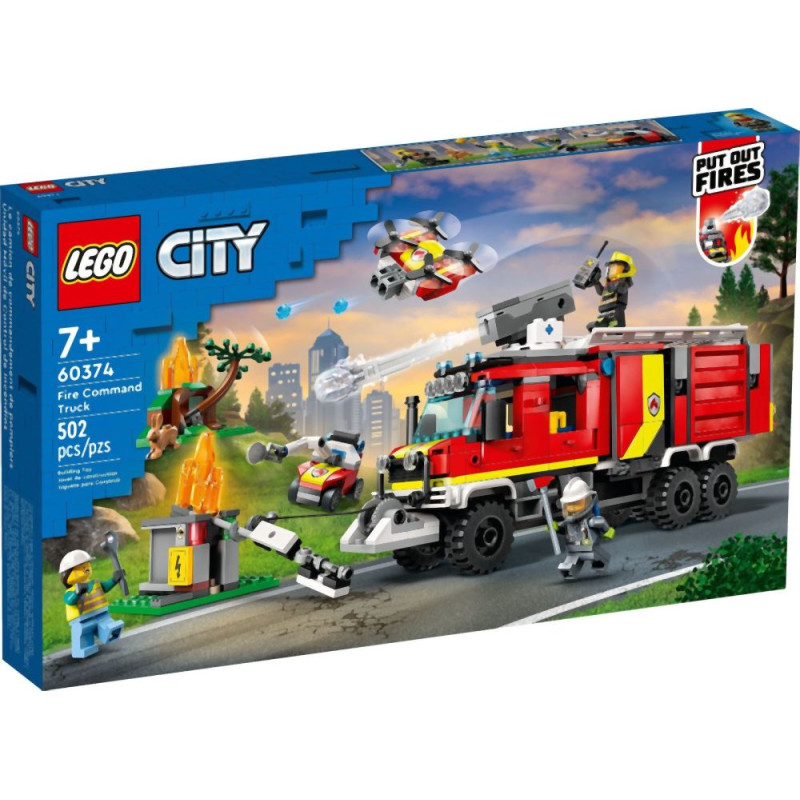 Lego ® City: Fire Command Truck (60374)