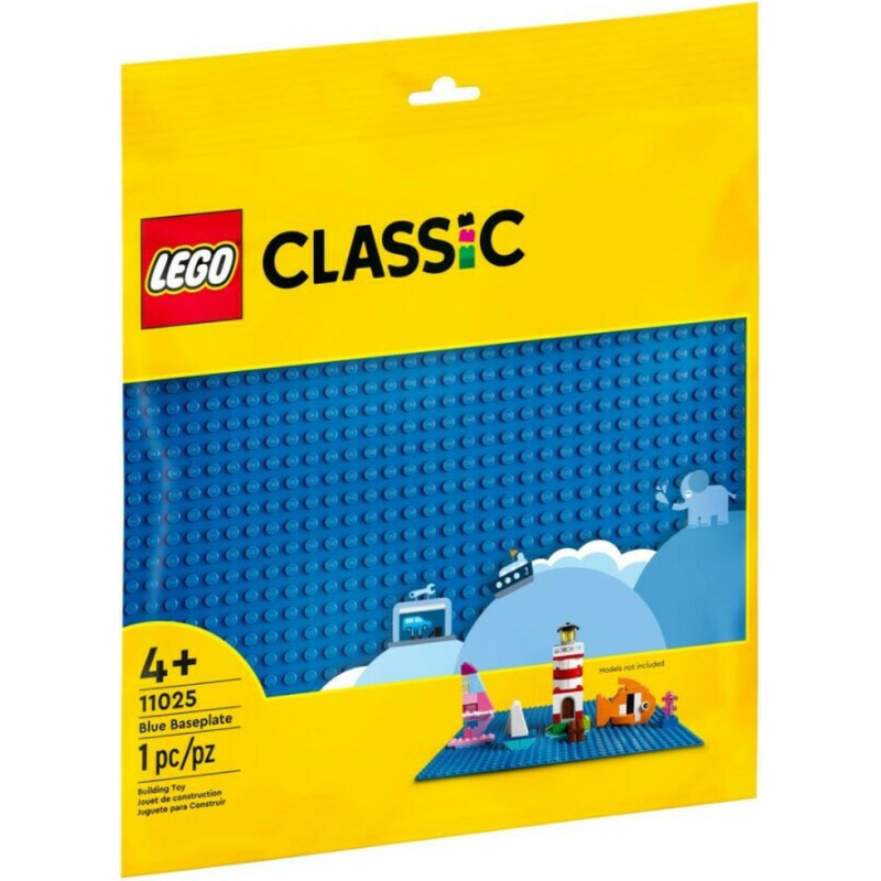 Lego ® Classic: Blue Baseplate (11025)