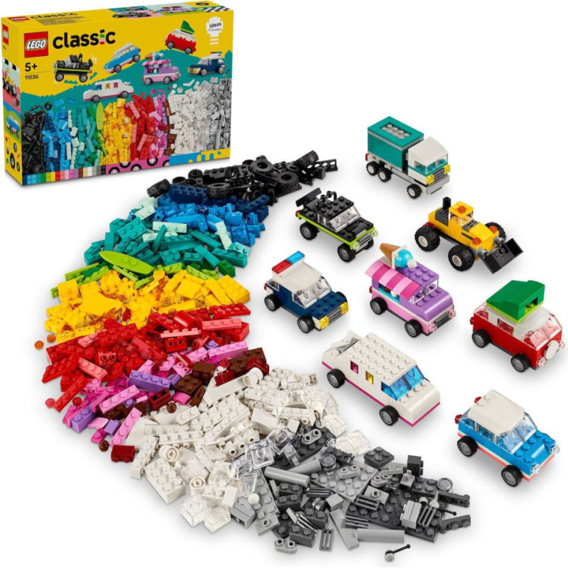 Lego ® Classic: Creative Vehicles Building Toy (11036)