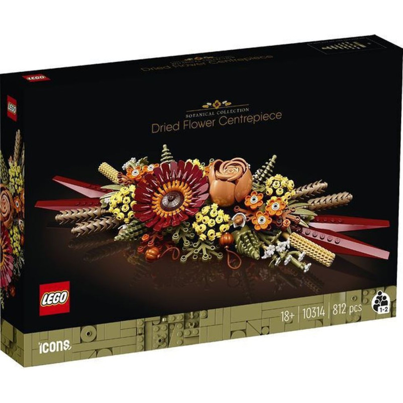 Lego ® Icons: Dried Flower Centerpiece (10314)