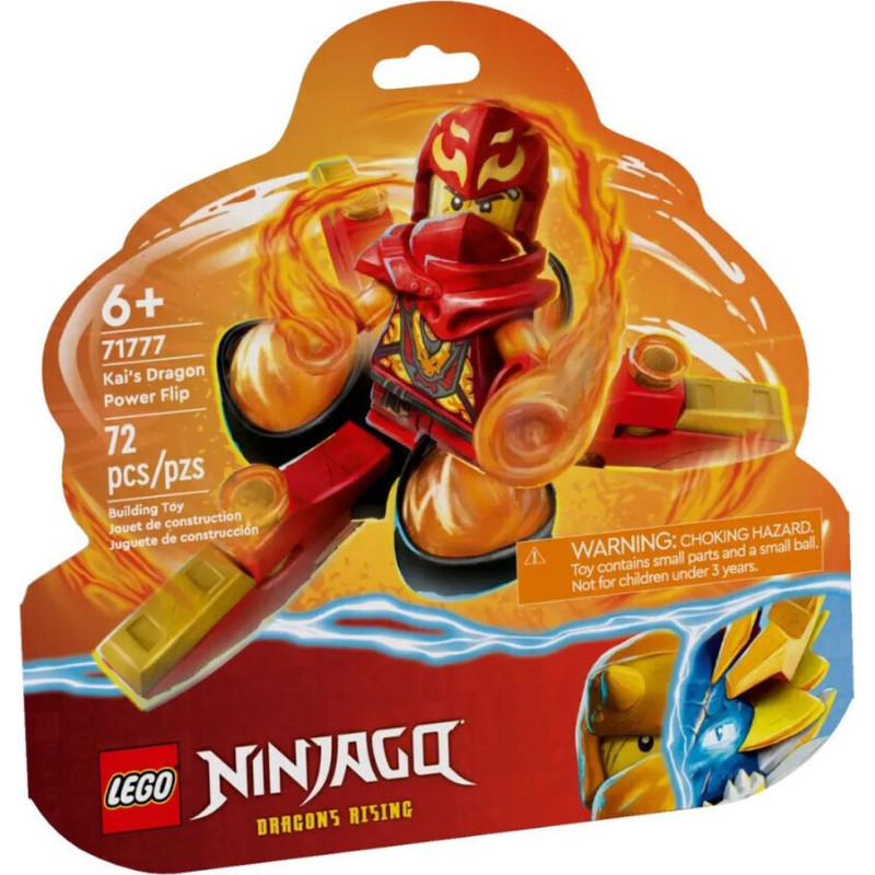 Lego ® NINJAGO®: Kai’s Dragon Power Spinjitzu Flip (71777)