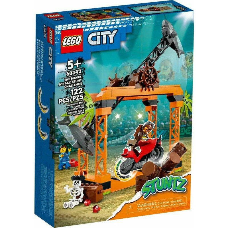 Lego ® Stuntz:  The Shark Attack Stunt Challenge (60342)