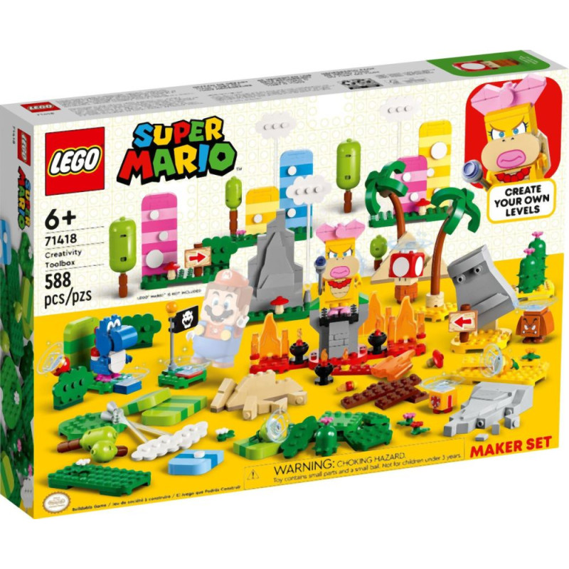 Lego ® Super Mario™: Creativity Toolbox Maker Set (71418)