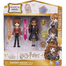 Spin Master Wizarding World Harry Potter: Ron  Parvati Set Magical Minis (6064902)