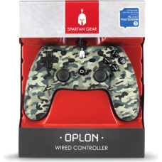 Enarxis Dynamic Media Spartan Gear - Oplon Wired Controller (compatible with PC and playstation 3) (colour: Green Camo)