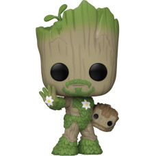 Funko Pop! Marvel: We Are Groot - Groot as Iron Man #1393 Bobble-Head Vinyl Figure