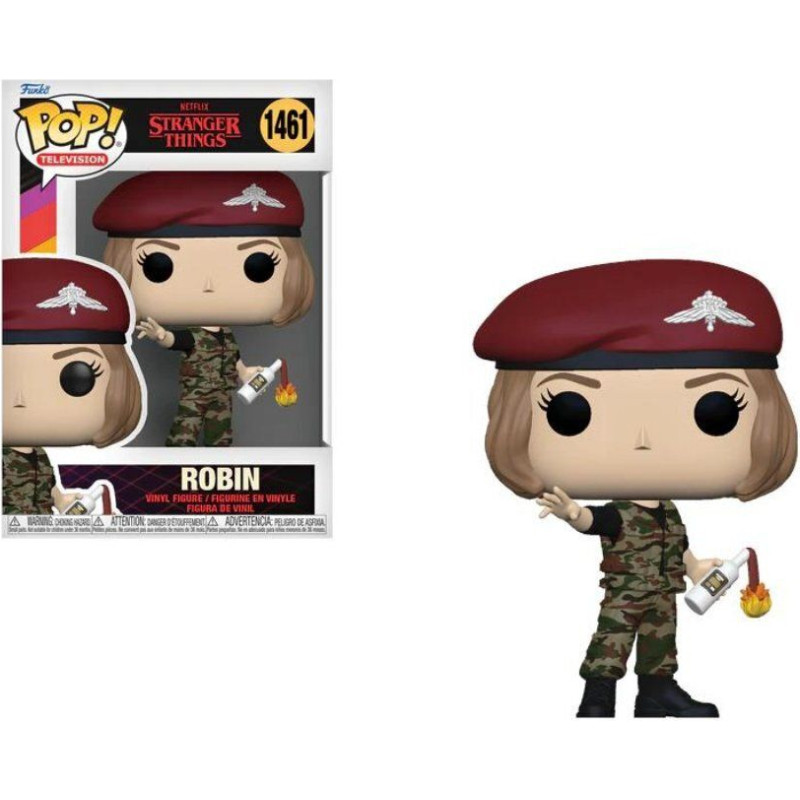 Funko Pop! Television: Stranger Things - Hunter Robin (with Cocktail) #1461 Vinyl Figure