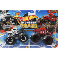 Mattel Hot Wheels Monster Trucks: Demolition Doubles - Bone Shaker VS Skelesaurus (HWN53)