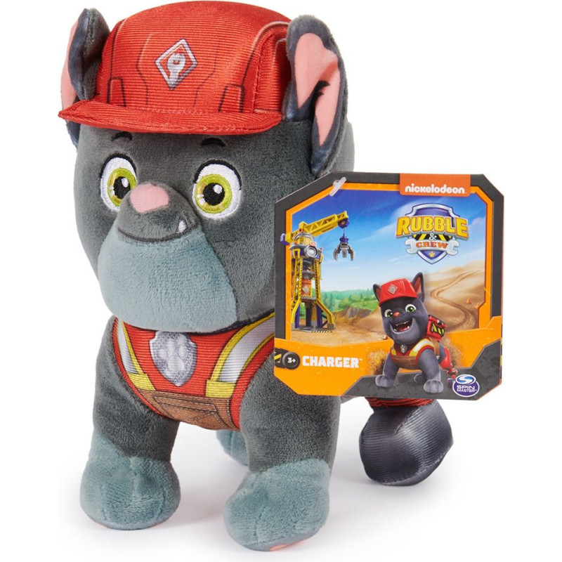 Spin Master Paw Patrol: Rubble  Crew - Charger Plush (20147381)