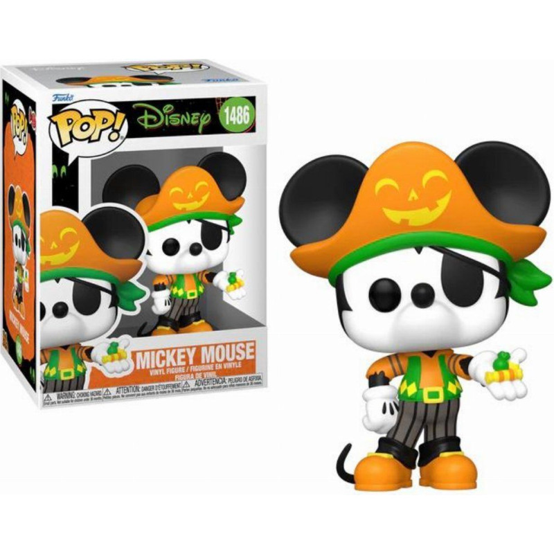 Funko Pop! Disney: Halloween - Mickey Mouse (Pirate) #1486 Vinyl Figure